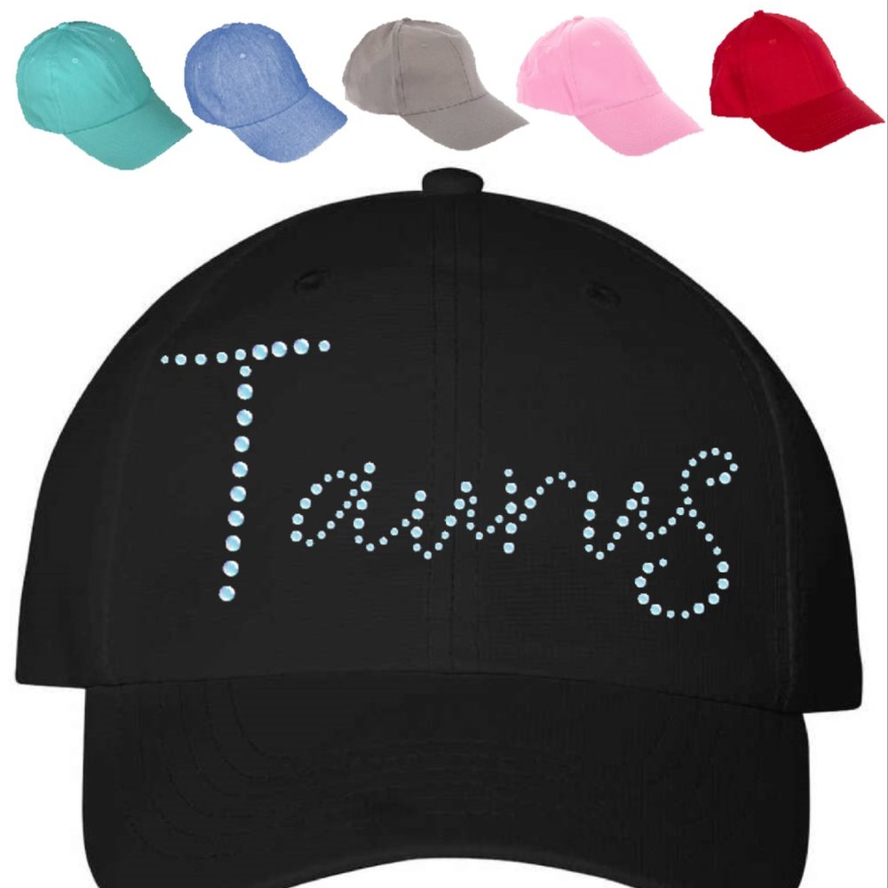 Rhinestone Taurus Zodiac Cap